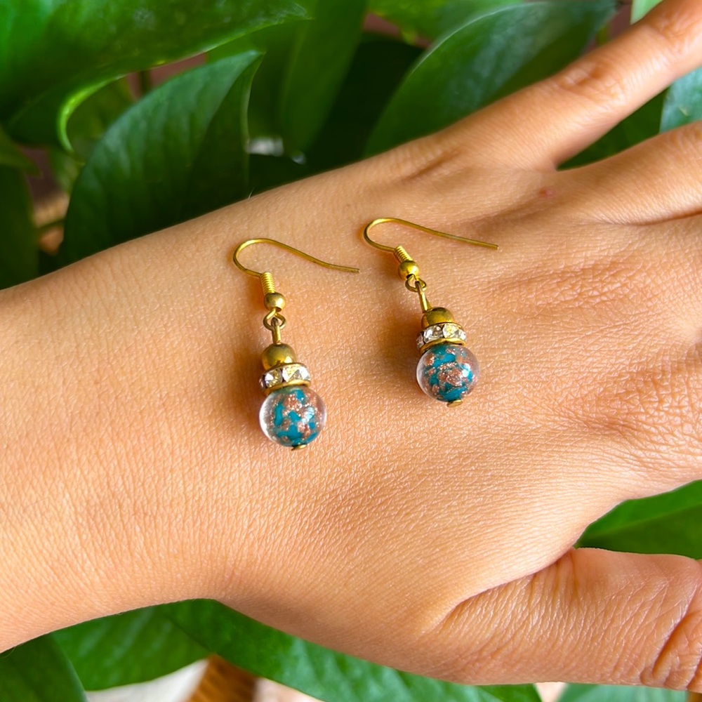 Italian Handmade Glass Earrings